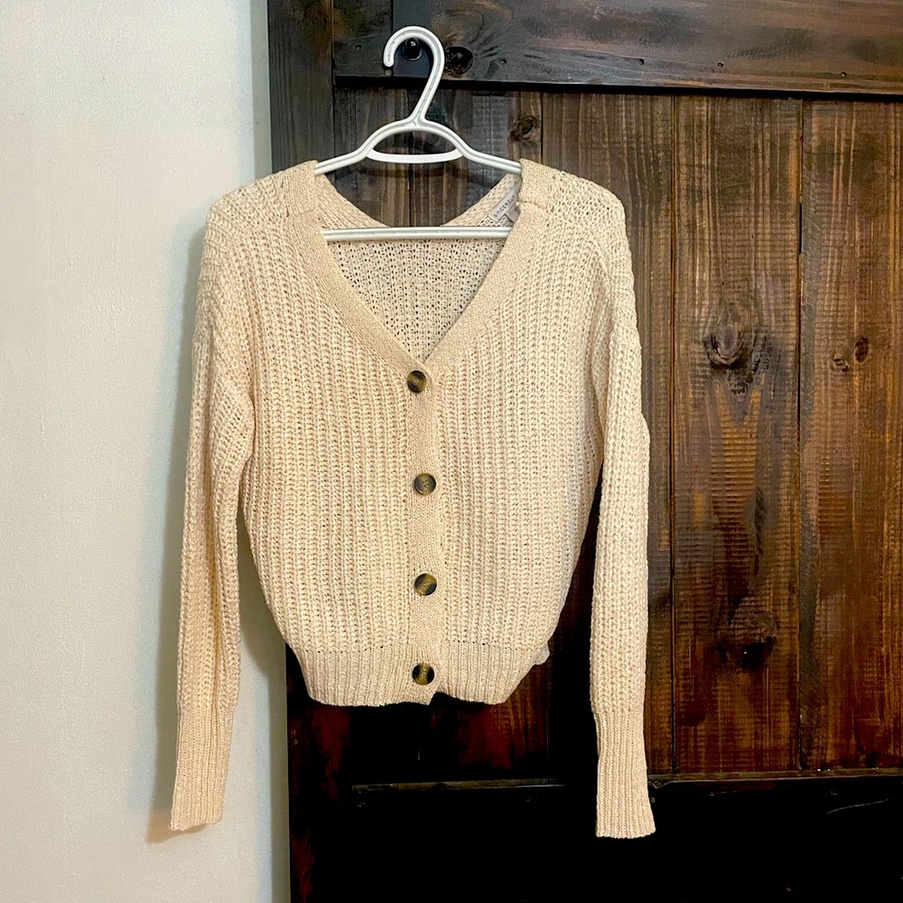 Beige Cardigan